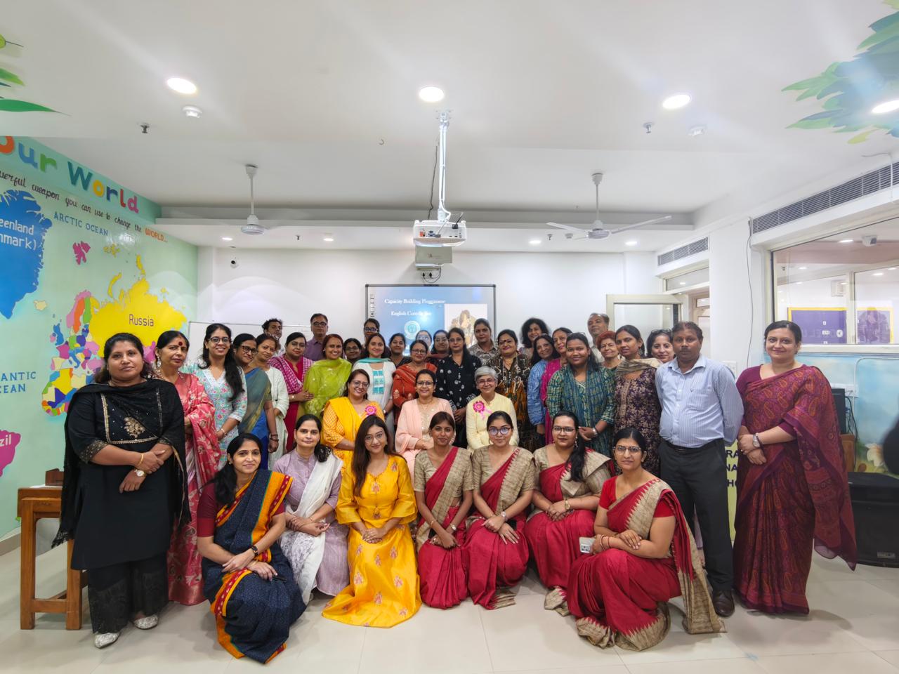Two- days CBSE-CBP on the topic 'English Core' conducted at Brain International School, Vikaspuri, Delhi conducted on 7-8 August 2026